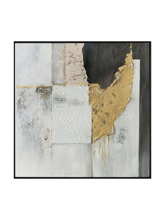 Marhome Картина Маслена живопис Платнен 122.5x122.5см