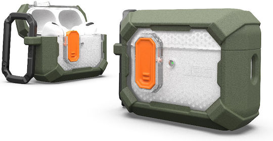 UAG Plasma Калъф с кука в Зелен цвят за Apple AirPods Pro 3