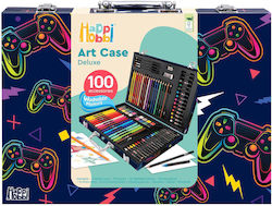 HappiHobbi Комплект за рисуване 100 броя