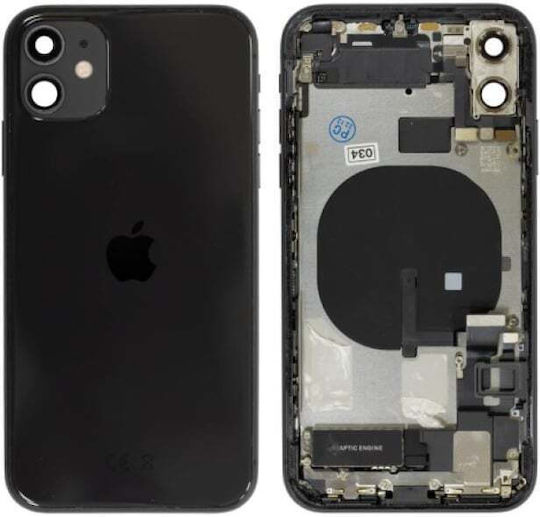 Apple iPhone 11 Oem Kleine Teile Rückseite Abdeckung – Schwarz