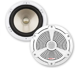 Boss Set Marine-Lautsprecher mit 350W RMS Weiß