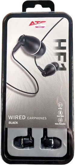 ATC Hfr1 In-Ear Freisprecheinrichtung Kopfhörer mit Stecker 3.5mm Schwarz