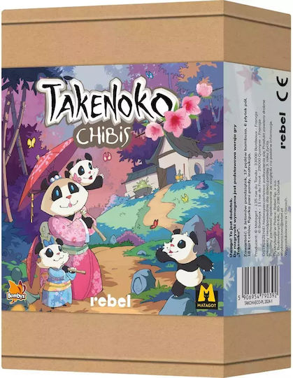 Game Expansion Takenoko: Chibis for 2-4 Players 8+ Years Old (PL) Rebel