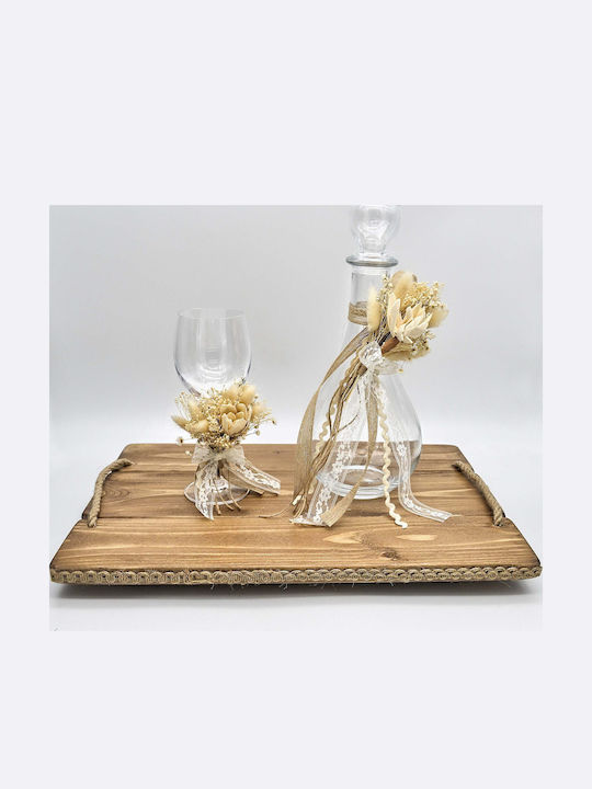 Set Best Man Set made of Wood 3pcs
