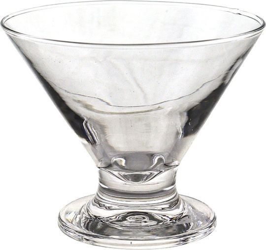 Uniglass Eisschüssel Rund Glas Transparent mit Durchmesser 9cm
