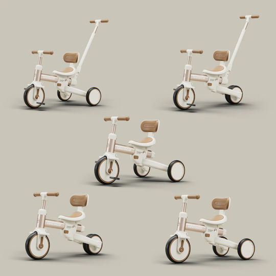 Lecoco C-walker S3 Μετατρεπόμενο με Χειρολαβή Γονέα για 1-5 Ετών Καφέ