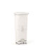 Costway Plastic Recycling Bin with Pedal 42L Beige