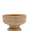 Fylliana Fl20127 Διακοσμητικό Μπωλ Κεραμικό Χρυσό 19x19x12cm