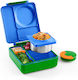 Omie Omiebox Plastic Kids' Food Container Blue