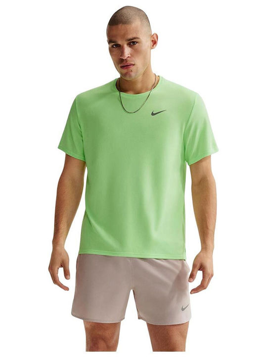 Nike Dri-fit Uv Miler Dri-Fit Αθλητικό T-shirt ...