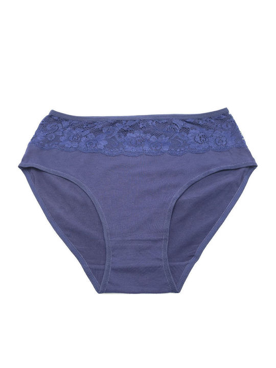 Kokowei High-waisted Women's Slip with Lace Nav...