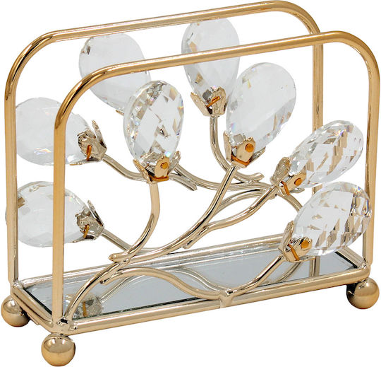 Keskor Serviettenhalter Gold 13x6x10.5cm 43185