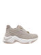 Sneakers Pentru Femei Off White Bej Leopard