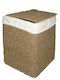 InTheBox Coș De Rufe Metalic Cu Capac 50x40x50cm Alb