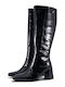 Medium Heel Women's Boots Black