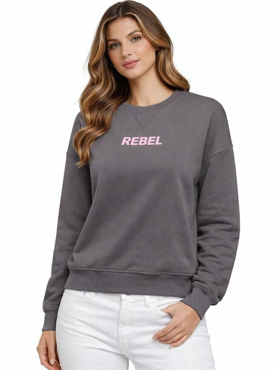 Only Damen Sweatshirt Gray
