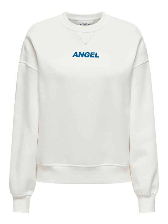Only Damen Sweatshirt Ecru