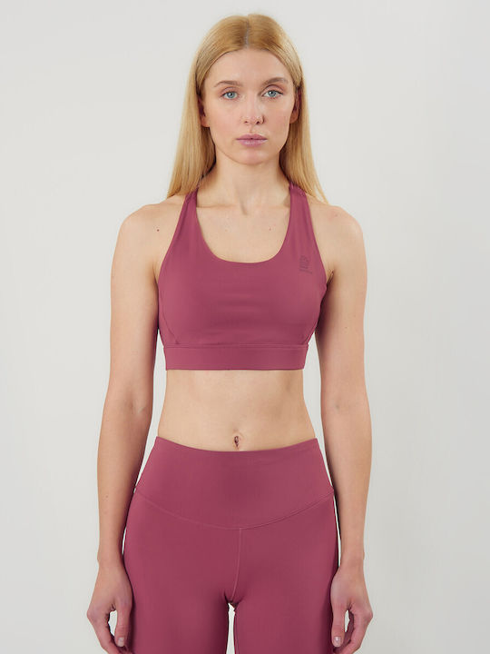 Women's Sports Bra without Padding Bordeaux