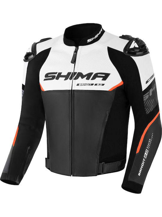 Shima Bandit 2.0 Мъжко Мотоциклетно яке Кожено ...