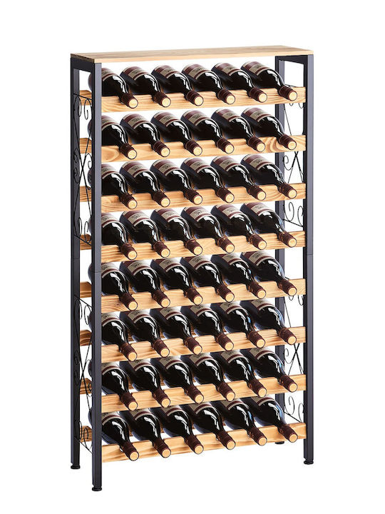 Vevor Free Standing Black Metallic Wine Rack Vevor Free Standing Black Metallic Wine Rack
