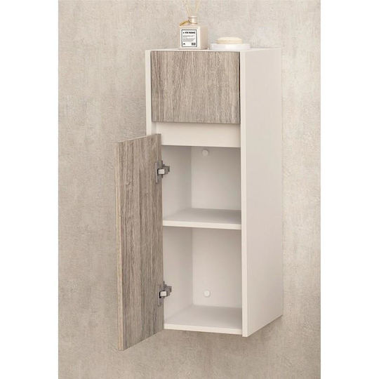 Inter Ceramic Coloană Baie de Perete M30xA30xÎ80cm Maro