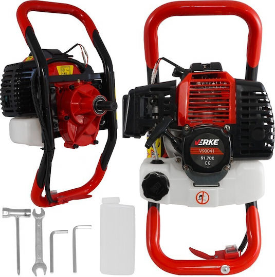 Verke V90041 În doi timpi Cultivator Benzină 2.5hp/51.7cc