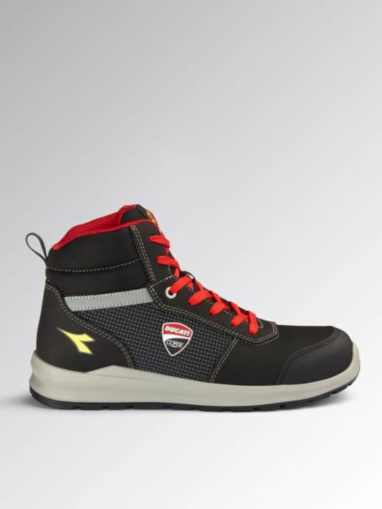 Utility Diadora Водоустойчив Ботуш Безопасност Черен Speedy Race Mid S3s Fo Sr Sc Metal Free En Iso 20345:2022 181704 Utility Diadora Водоустойчив Ботуш Безопасност Черен Speedy Race Mid S3s Fo Sr Sc Metal Free En Iso 20345:2022 181704