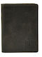Leather Men's Wallet Classic with RFID Gray