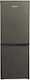 MPM Ψυγειοκαταψύκτης 207lt Υ150xΠ55xΒ58εκ. Γκρι MPM-215-KB-39/E