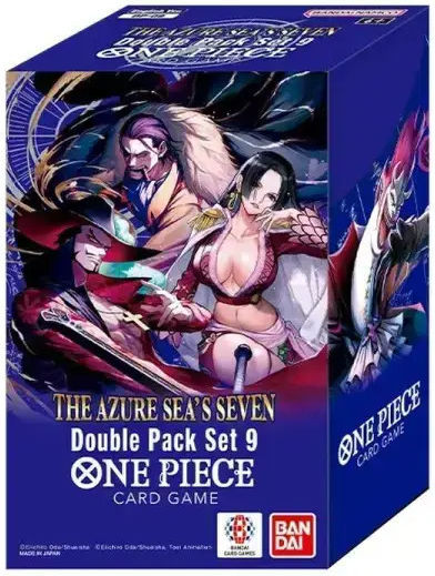 One Piece Card Game Dp-09 Azure Sea's Seven Double Pack Set Vol 9