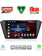 Lenovo Car Audio System for Skoda Fabia 2015 (Bluetooth/USB/WiFi/GPS/Apple-Carplay/Android-Auto) with Touch Screen 9"