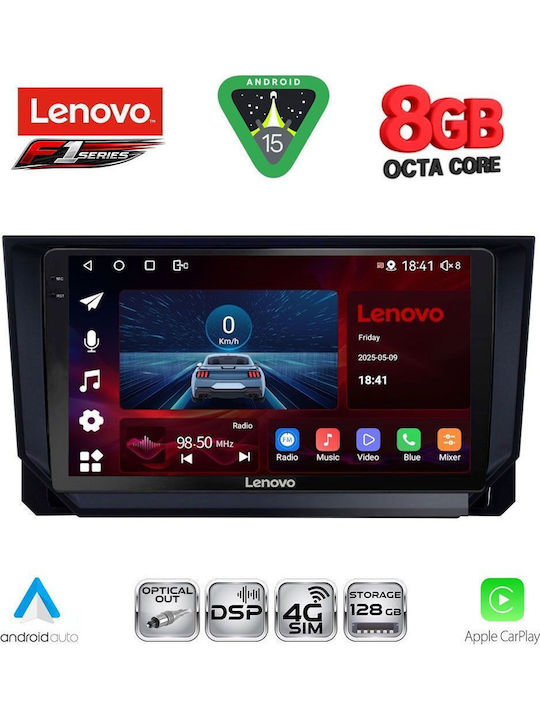Lenovo Car Audio System for Seat Arona / Ibiza 2018 (Bluetooth/USB/WiFi/GPS/Apple-Carplay/Android-Auto) with Touch Screen 9"