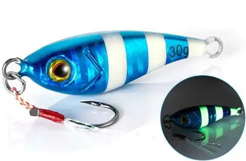 Ecooda Artificial Bait Speed Slider, slider Fluorescent 5gr F001