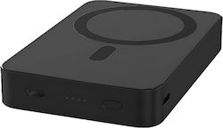 Nine E61b 15w Wireless Magsafe Power Bank 20w Type-c Είσοδο Έξοδο 10000mah Μαύρο Nine E61b 15w Wireless Magsafe Power Bank 20w Type-c Είσοδο Έξοδο 10000mah Μαύρο