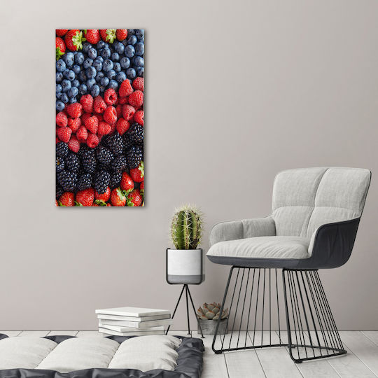 Canvas Painting Living Room Everyday Decoration Wild Fruits 50x100 Cm