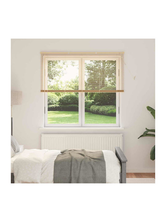 vidaXL Shade Blind PVC in Brown Color L150xH130cm