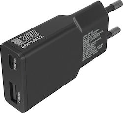 4Smarts Ladegerät ohne Kabel GaN mit 2 USB-C An...