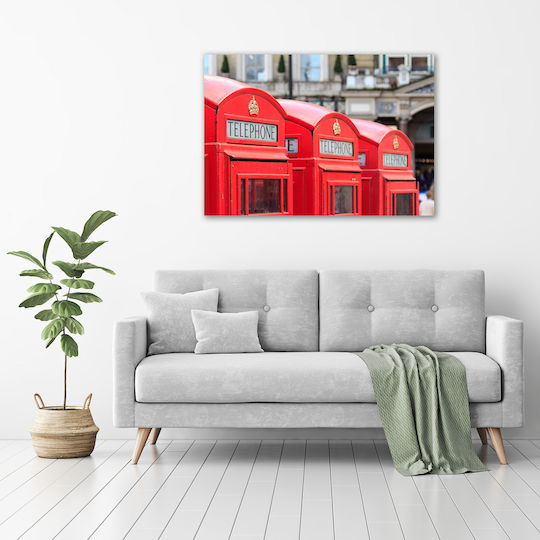 Tablou Decorativ De Perete Pânză De Înaltă Calitate Telefonic Mare 100x70 Cm
