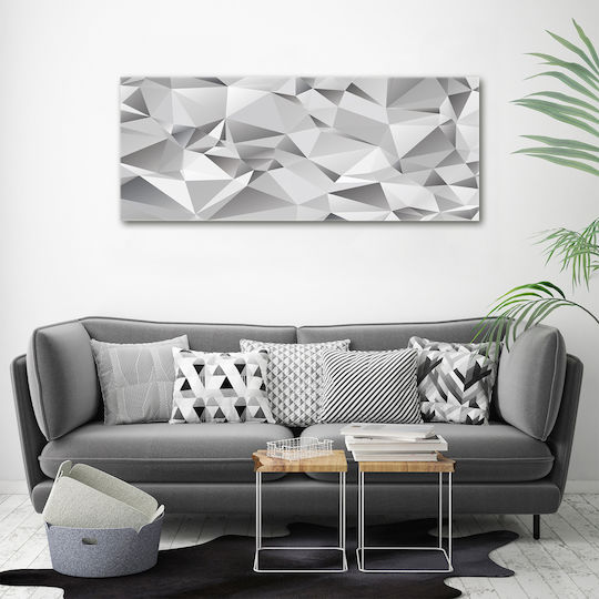 Panou De Perete Pânză Decorațiune Permanentă Artă Abstractă 3d 125x50 Cm Panou De Perete Pânză Decorațiune Permanentă Artă Abstractă 3d 125x50 Cm