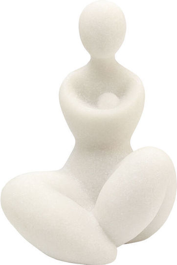 Декоративна Масова Декорация Soft Woman Бяла 15,2x11,4x21,8 см