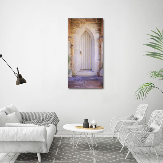 Panou Pânză Dormitor Decorare Interioară Ușa În Vise 60x120 Cm