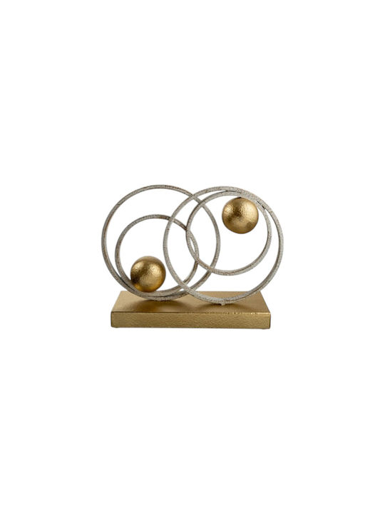 Zen Collection Decorative Space made of Metallic 30x8x22cm 1pcs