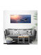Wandbild Segeltuch Hochwertiger Druck Für Innenräume Flugzeug 125x50 cm