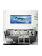 Wandbild Leinwand Robustes Material Flugzeug In Den Wolken 125x50 cm