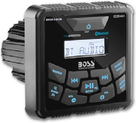 Boss Marine Радио Мултимедиен Плейър 4x60w 112x112mm