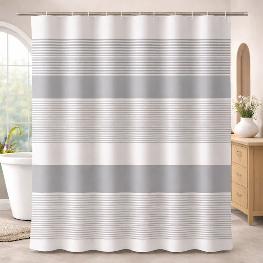 My Home Luxury Shower Curtain Fabric 180x180cm