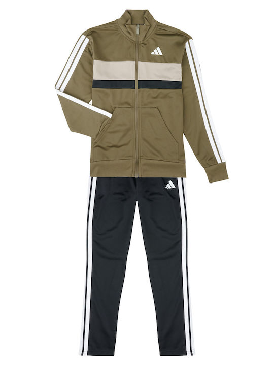 Kids Sweatpants Set Khaki
