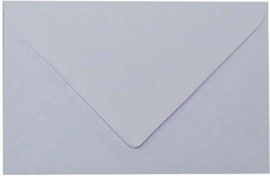 Uni Pap Set de plicuri Corespondență cu Autocolant 500buc 7.5x11.5cm în Alb Culoare