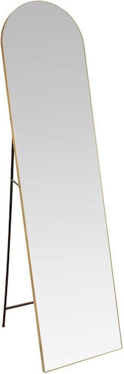 Andrea House Gold Boden- oder Standspiegel 160x40cm
