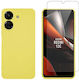 Redshield Set Back Cover Silicon / Tempered Glass (Realme C65)